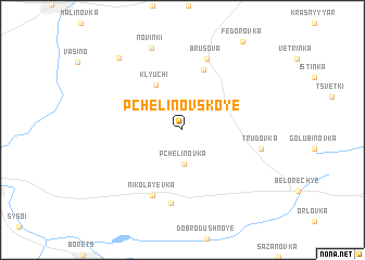 map of Pchelinovskoye