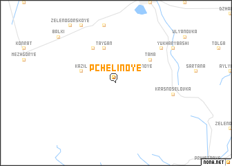 map of Pchelinoye