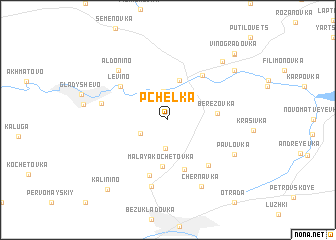 map of Pchëlka