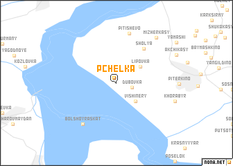 map of Pchëlka
