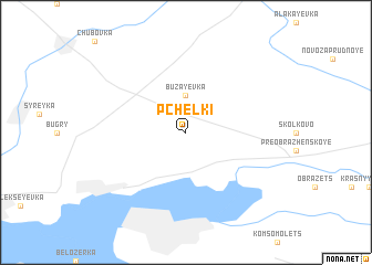 map of Pchëlki
