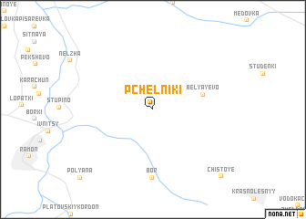 map of Pchel\