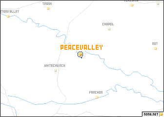 map of Peace Valley