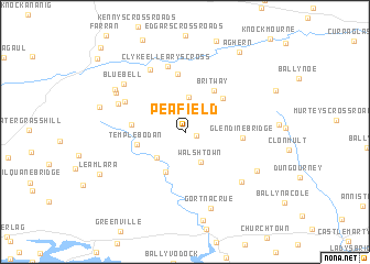 map of Peafield