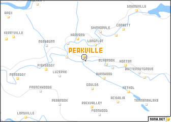 map of Peakville