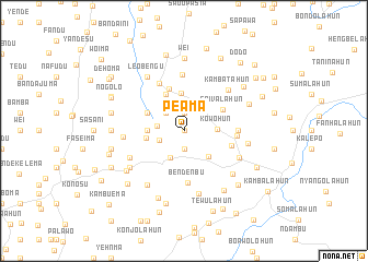 map of Peama