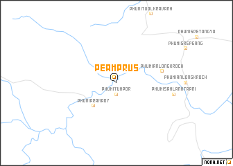 map of Péam Prus