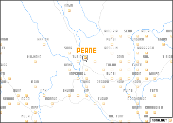 map of Peane