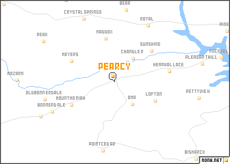 map of Pearcy