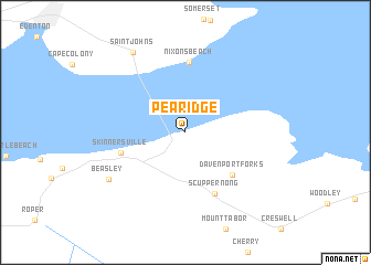 map of Pea Ridge