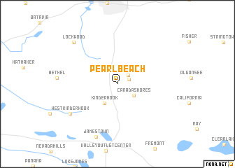 map of Pearl Beach