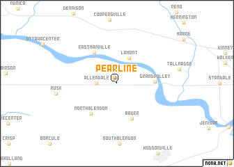 map of Pearline