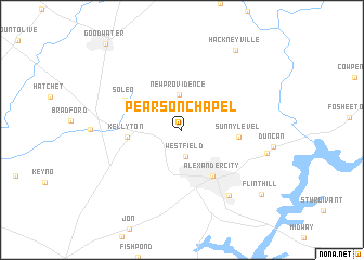 map of Pearson Chapel