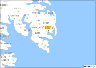 map of Peary