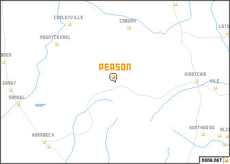 map of Peason