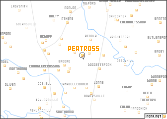 map of Peatross