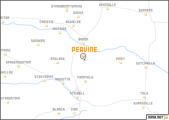 map of Peavine