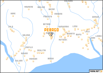 map of Pebago