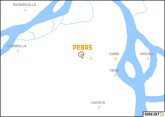 map of Pebas
