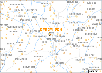 map of Pebayurah