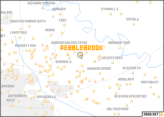 map of Pebblebrook