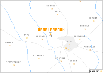 map of Pebblebrook