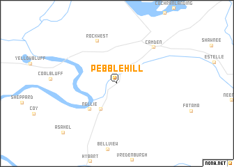 map of Pebble Hill