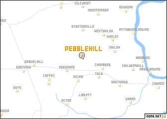 map of Pebble Hill