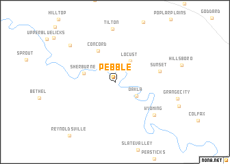 map of Pebble