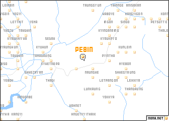 map of Pe-bin