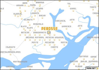 map of Pebosse