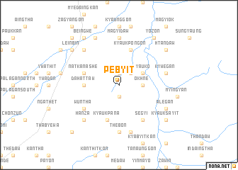 map of Pebyit