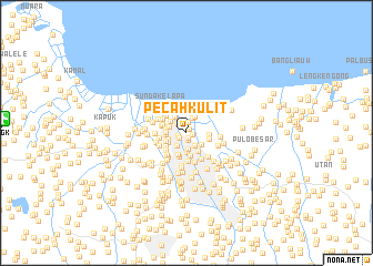 map of Pecahkulit