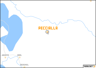 map of Peccialla