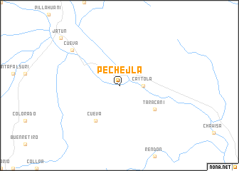 map of Pechejla