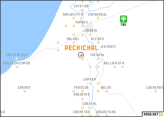 map of Pechichal