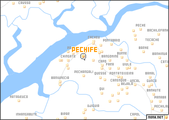 map of Pechife