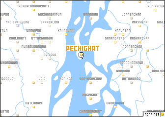 map of Pechighāt