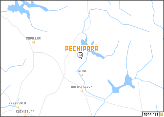 map of Pechipāra