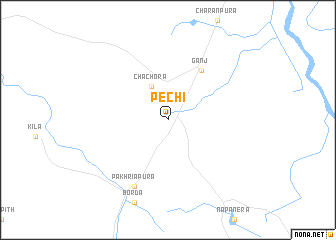 map of Pechi