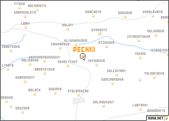 map of Pechki
