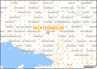 map of Pechtensweiler