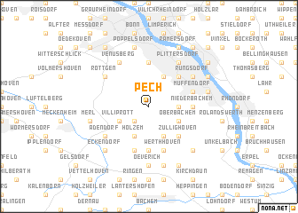 map of Pech