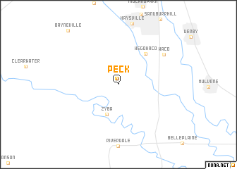 map of Peck