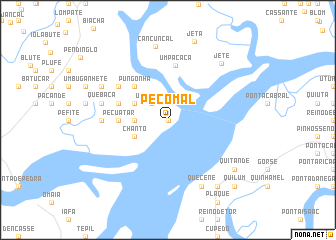 map of Pecomal