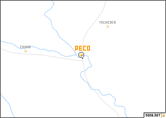 map of Peco