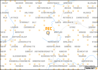 map of Pec