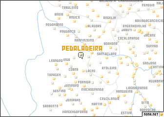 map of Pé-da-Ladeira