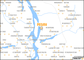 map of Pedaw