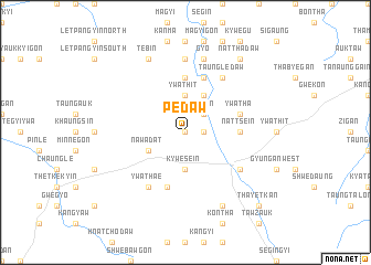 map of Pedaw